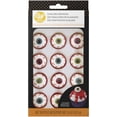 thumbnail image 1 of Wilton Bloody Eyeball Icing Decorations, Assorted Eyeball Colors, 12-Count, 1 of 7