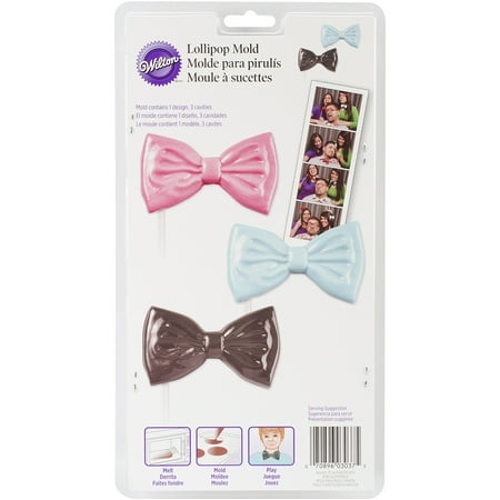Wilton Bow Candy Lollipop Mold