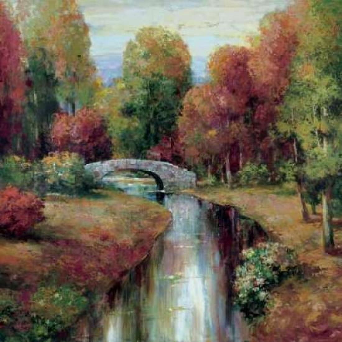 Wilton Bridge Canvas Art - Adam Rogers (24 x 24)
