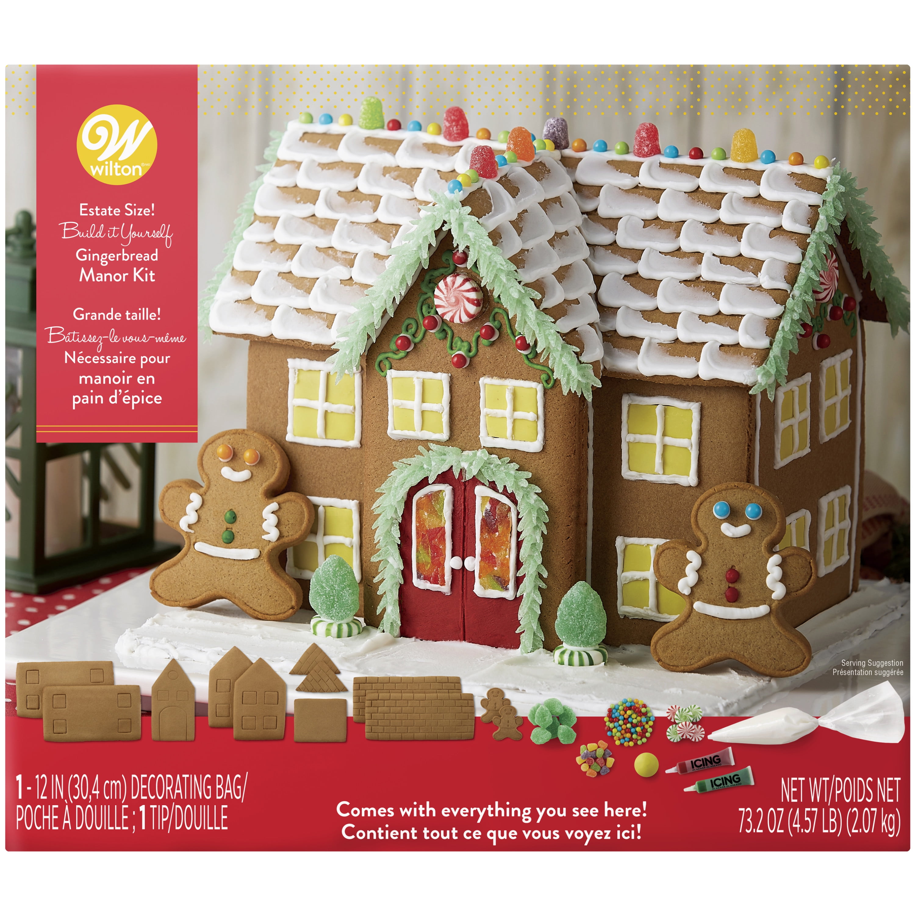 Wilton Build it Yourself Grand Gingerbread Manor Decorating Kit