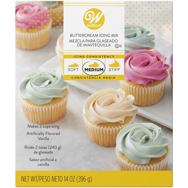 Wilton Buttercream Icing Mix, 14 oz., Versatile Color