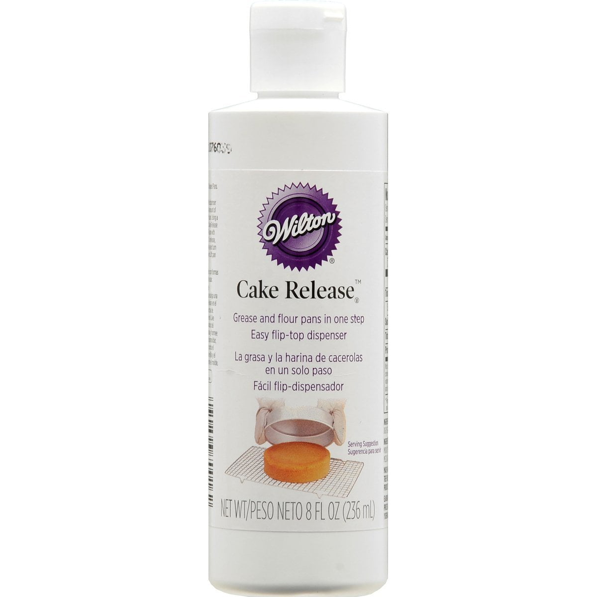 Wilton Cake Release Pan NonStick Coating, 8 fl. oz