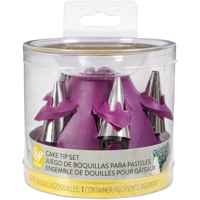 Wilton Cake Tip Set With Silicone Stand