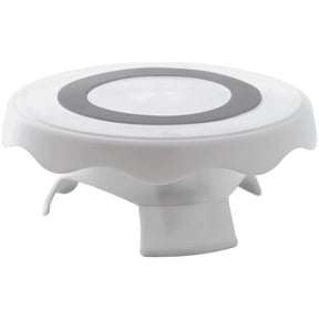 Wilton Adjustable Cake Turntable Stand 12.75-Inch Rotating Decorating Platform with Folding Legs