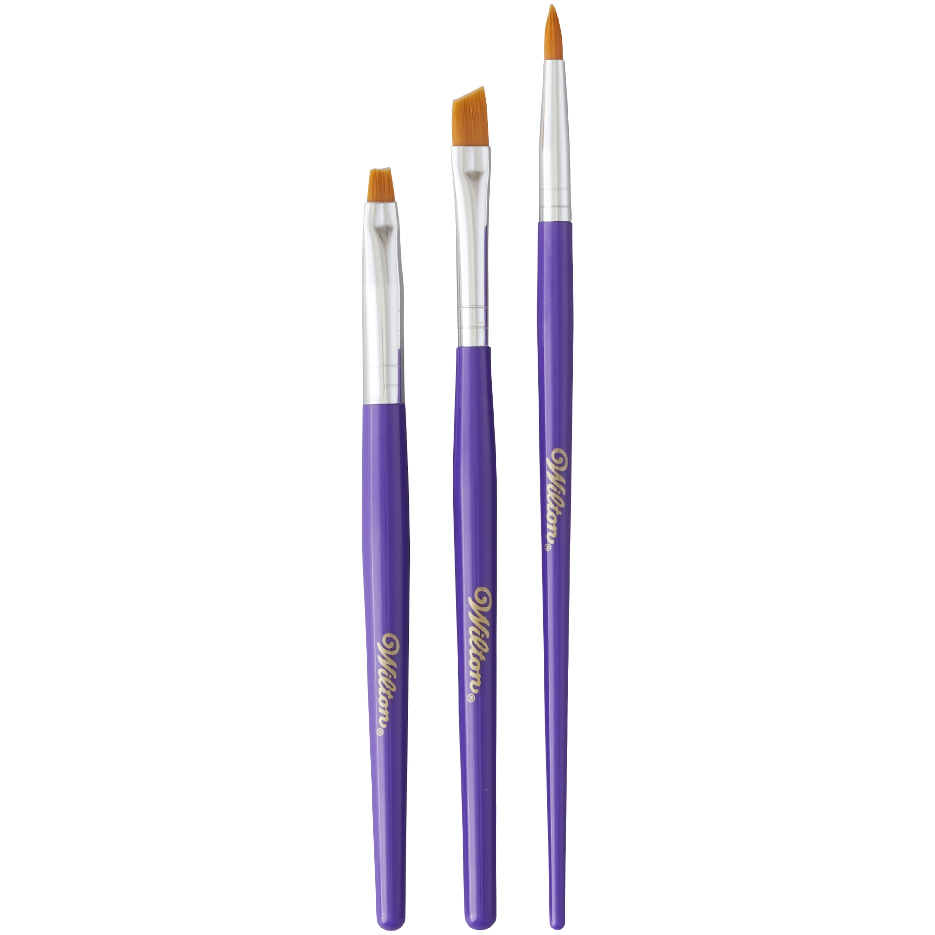 3 pieces of random color oil brushes, practical baking brushes for