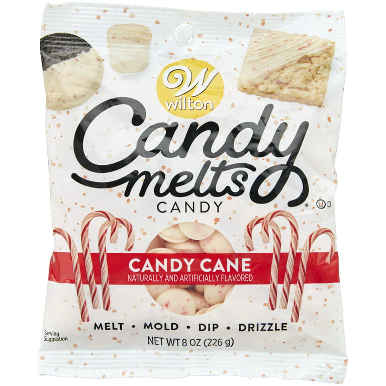 Wilton Candy Cane Candy Melts, 8 Ounces