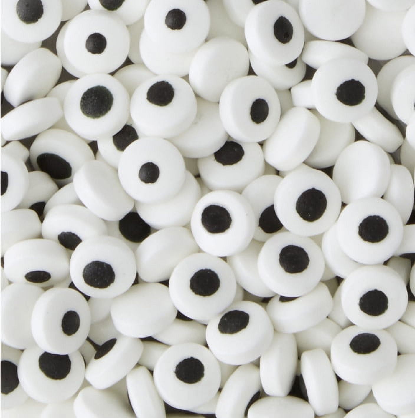 Wilton Candy Eyeballs Edible Decorations, White, 0.88 oz.