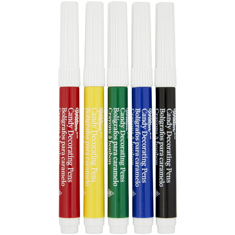 Wilton Candy Markers Edible Color Marker Set, 5-Piece