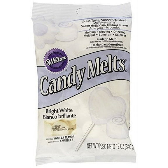 Wilton Candy Melts, Bright White, 12 oz.