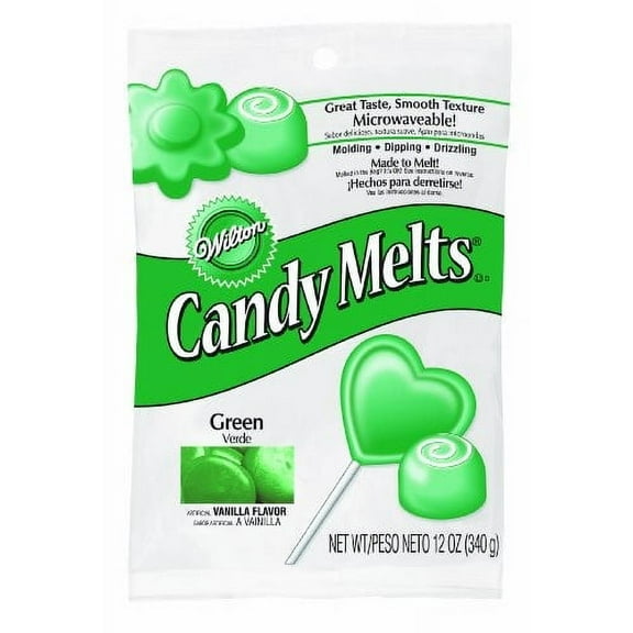 Wilton Candy Melts, Dark Green, 12 oz.
