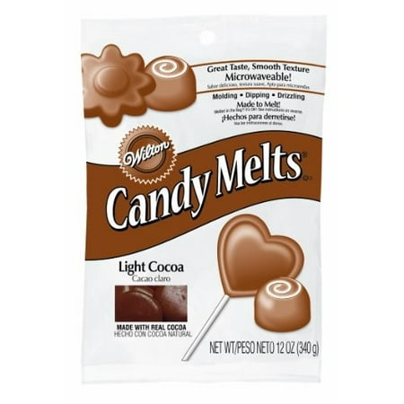 Wilton Candy Melts, Light Cocoa, 12 oz.