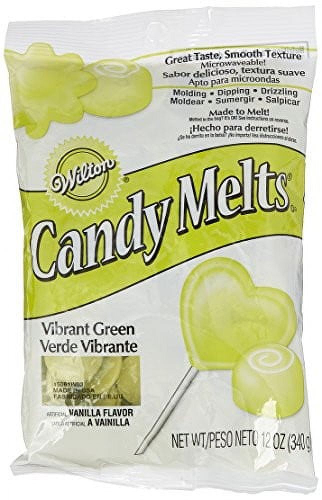 Wilton Candy Melts, Vibrant Green, 12 oz. - image 1 of 3
