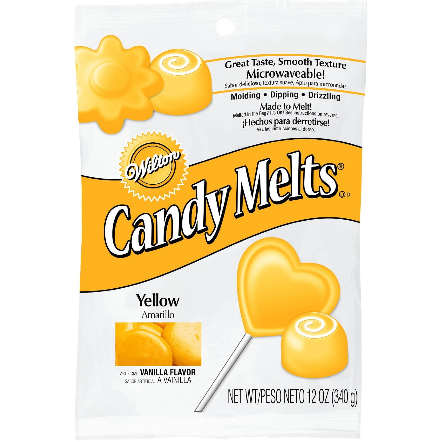 Wilton Industries, Inc (8113) Candy Melts 12oz Turquoise