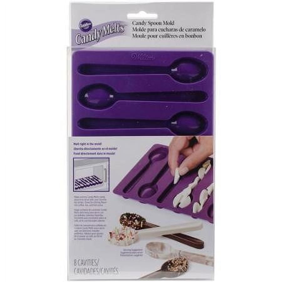 Wilton Candy Molds 8 Cavity Spoon Shapes Silicone, DIY Tool