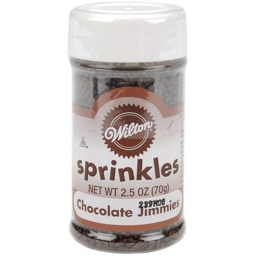 Wilton Chocolate Jimmies, 2.5 oz.