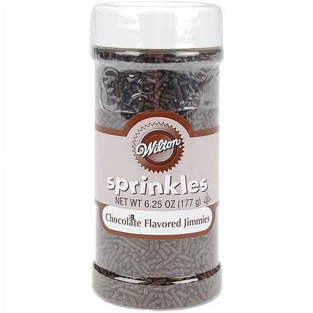 Wilton Chocolate Jimmies, 6.25 oz.