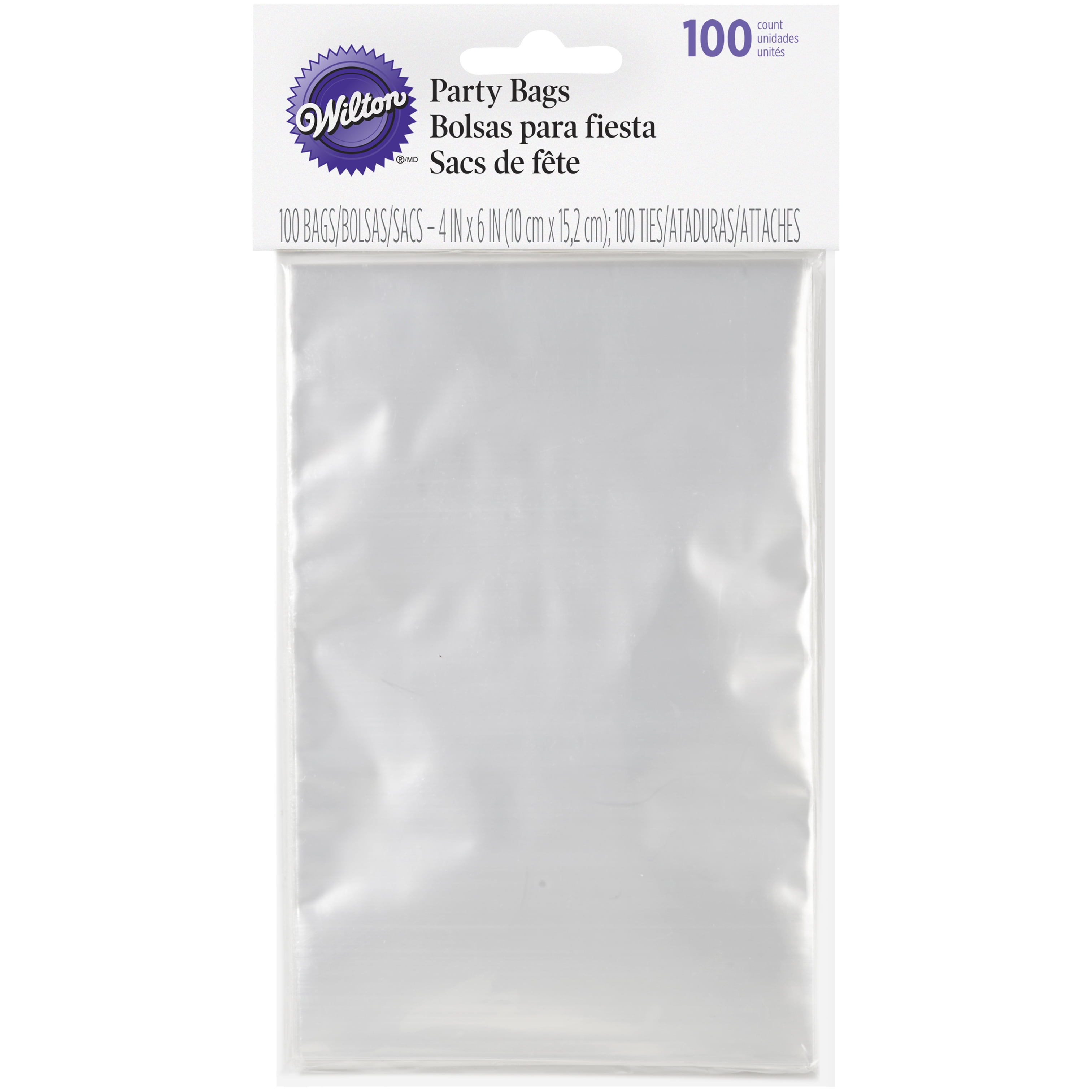 Clear Zip-Top Plastic Cocomelon Party Bags, 8ct 