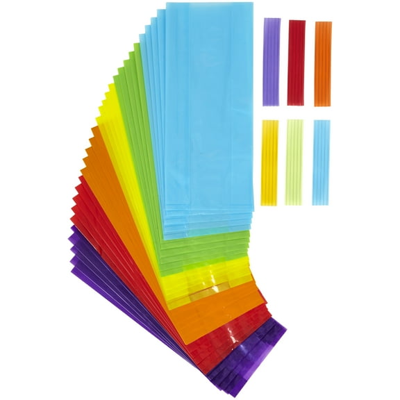 Wilton Colored Treat Bags, 30-Count