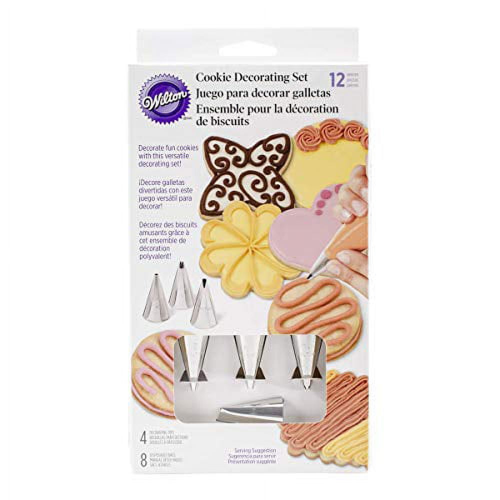 Wilton Cookie Decorating Supplies Set, 12Piece