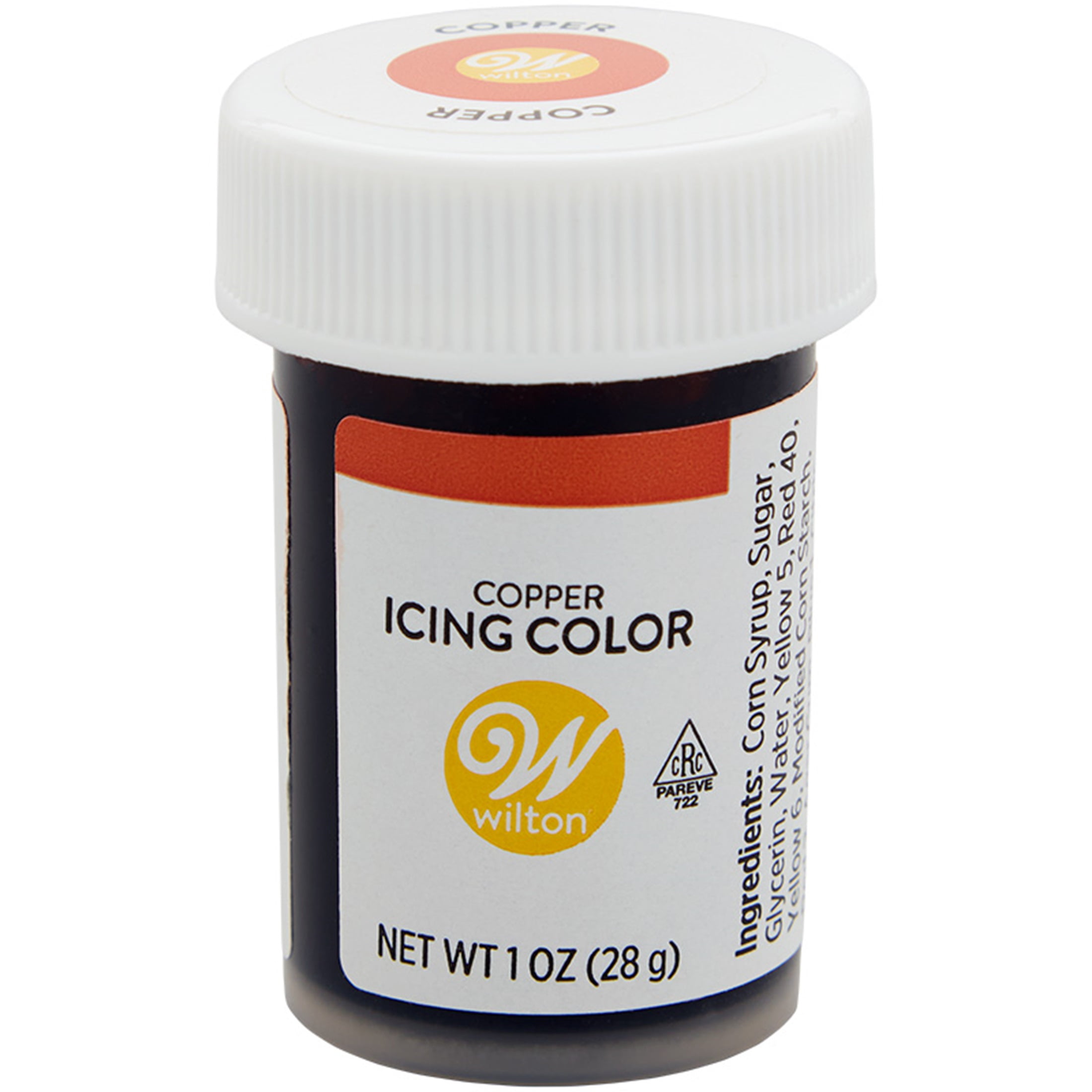 Wilton Copper Gel Food Coloring, 1 oz.