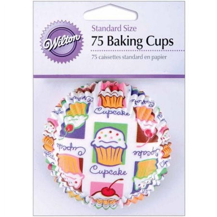 Wilton White Standard 75 Baking Cups, Single Pack