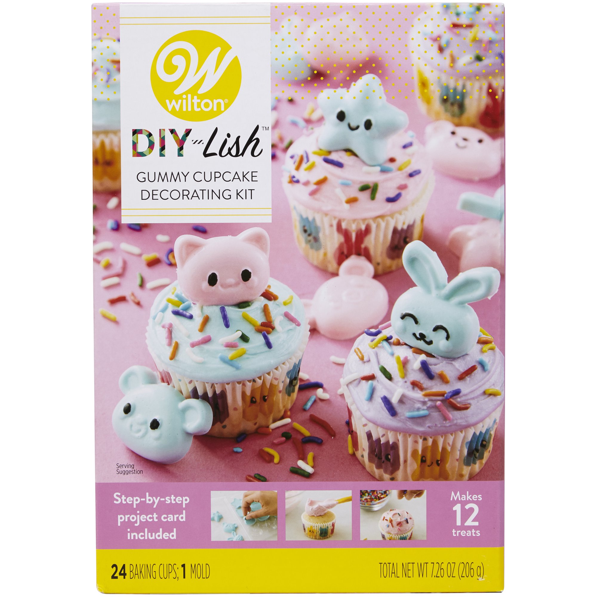 Wilton DIY-Lish Gummy Cupcake Decorating Kit - Walmart.com