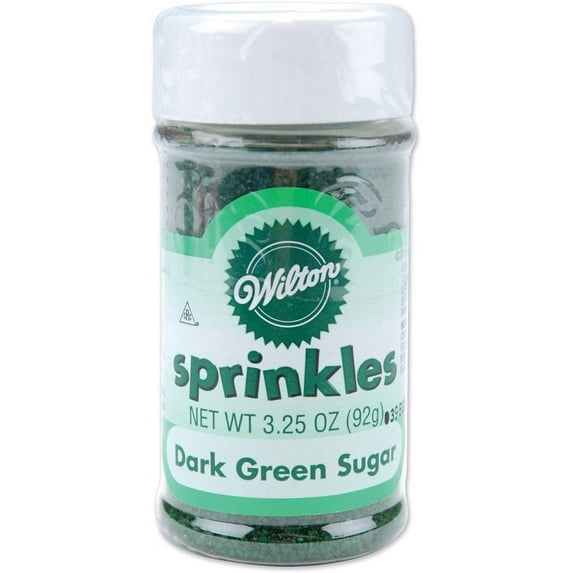 Wilton Dark Green Sugars Spinkles