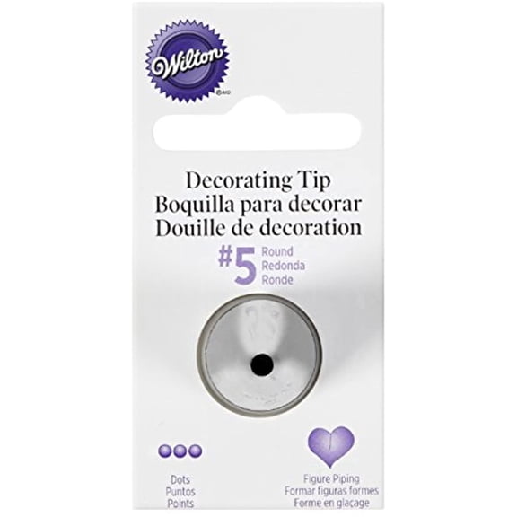 Wilton Decorating Tip-#5 Round