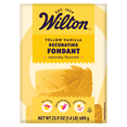 thumbnail image 1 of Wilton Yellow Fondant Vanilla-Flavored for Cake Decorating 23.9 oz., 1 of 12