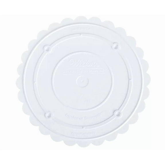 Wilton Decorator Preferred Round Separator Plate For Cakes, 7-Inch