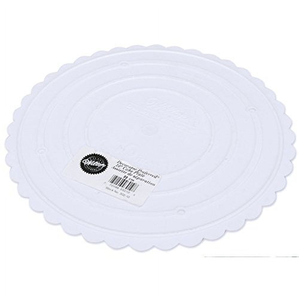 Wilton Decorator Preferred Round Separator Plate for Cakes, 10Inch
