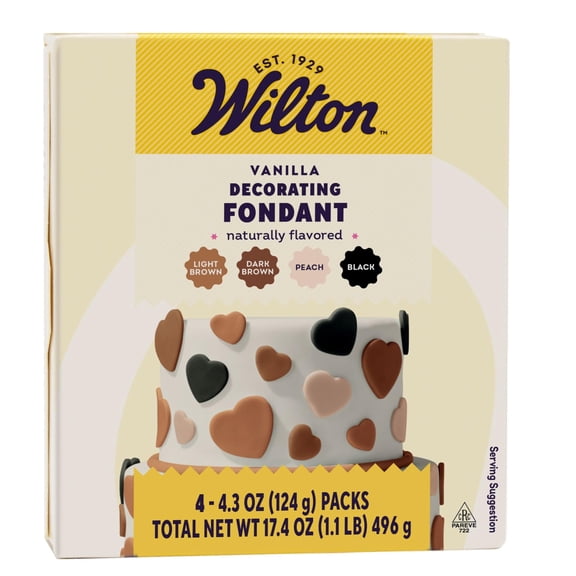 Wilton Decorator Preferred Skin Tone Fondant Icing Kit 4.3 oz