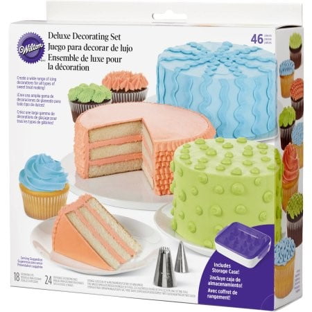Wilton Deluxe Cake Decorating Set, 46-Piece