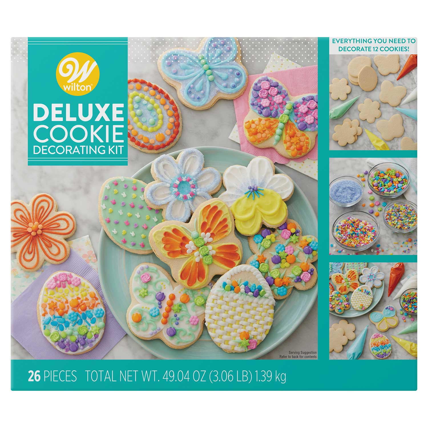 Wilton Deluxe Easter Cookie Decorating Kit (12 ct.)