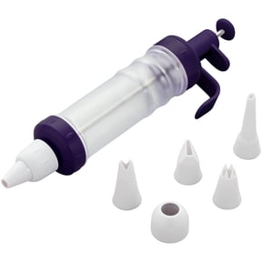 Wilton Dessert Decorator Plus Cake Decorating Tool Icing Dispenser with Tips for Cakes, Cupcakes, & Cookie Decorating