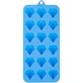 thumbnail image 1 of Diamond Silicone Candy Mold, 18 Cavities, 1 of 2