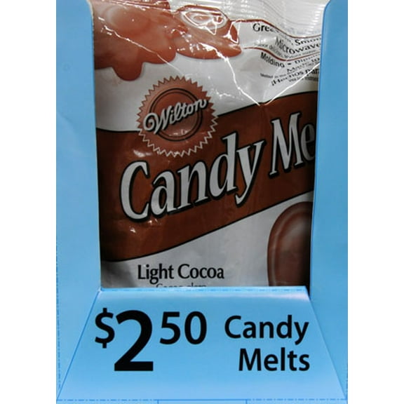 Wilton Eas Lt Cocoa Candy Melt 12oz