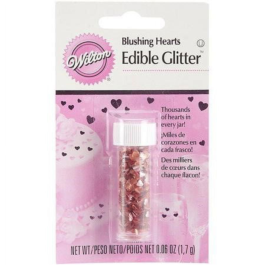 Wilton Edible Accents, Pink Hearts