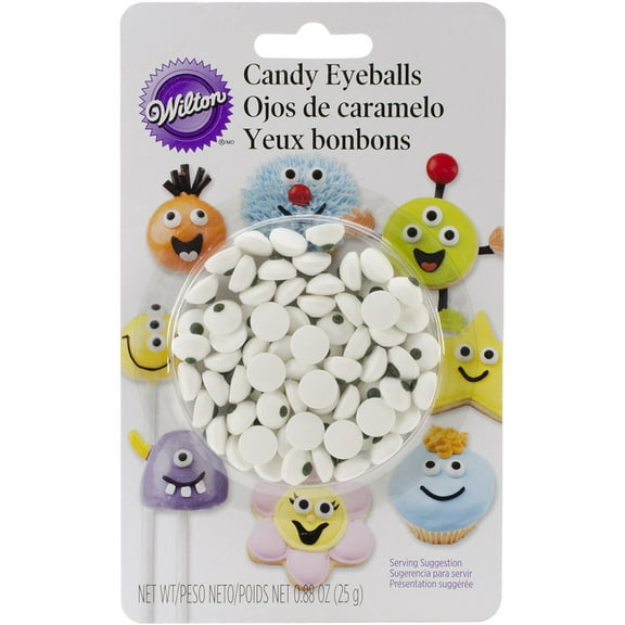 Wilton Edible Candy Eyeballs, 0.88 oz.