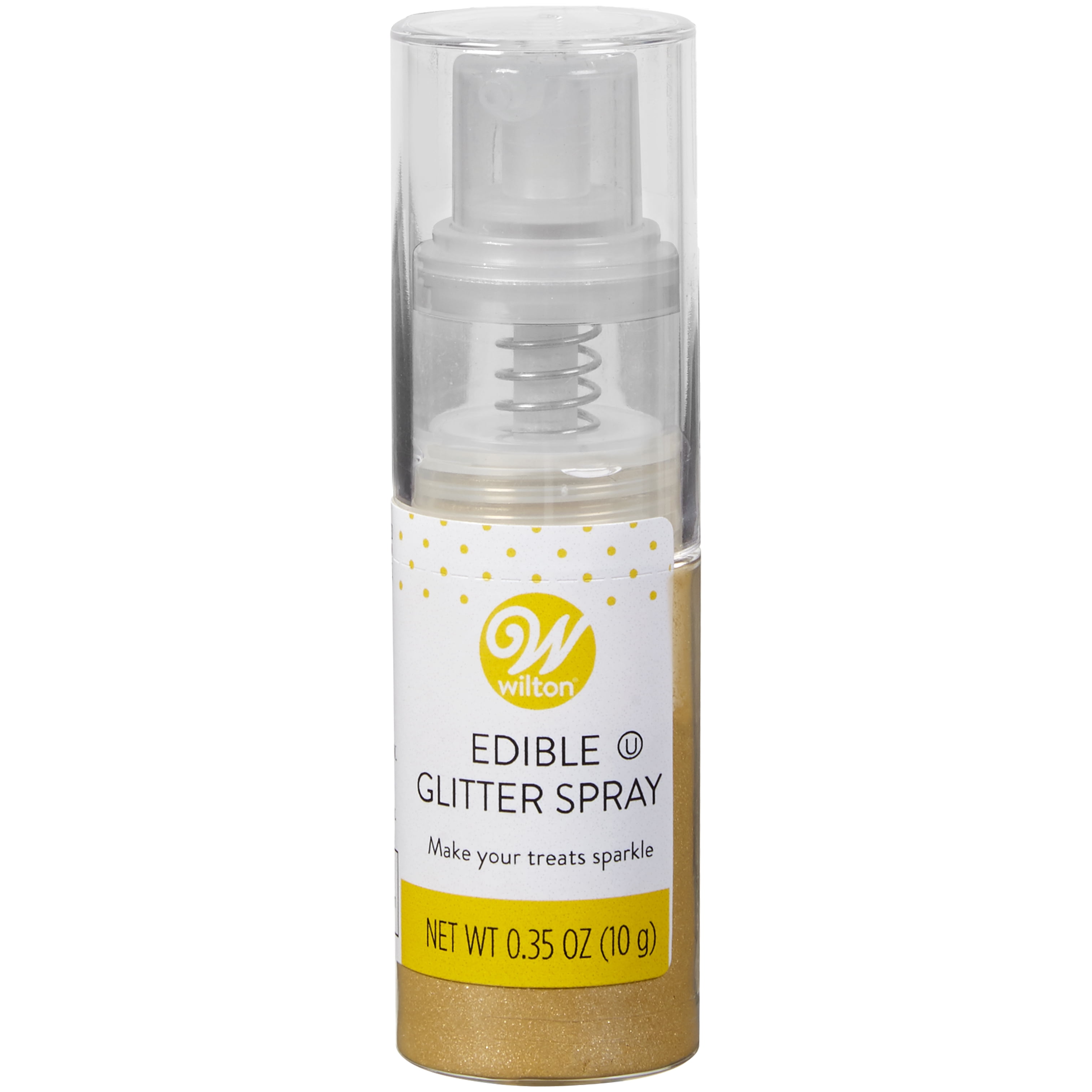 Wilton Edible Gold Glitter Spray 0.35 oz.