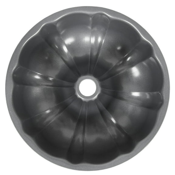 Wilton Everyday Non-Stick Bundt Cake Pan 9.51" Fluted Tube Baking Pan, Packaging May Vary - 4 Pack