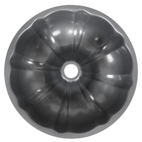 Wilton Everyday Non-Stick Bundt Cake Pan 9.51" Fluted Tube Baking Pan, Packaging May Vary