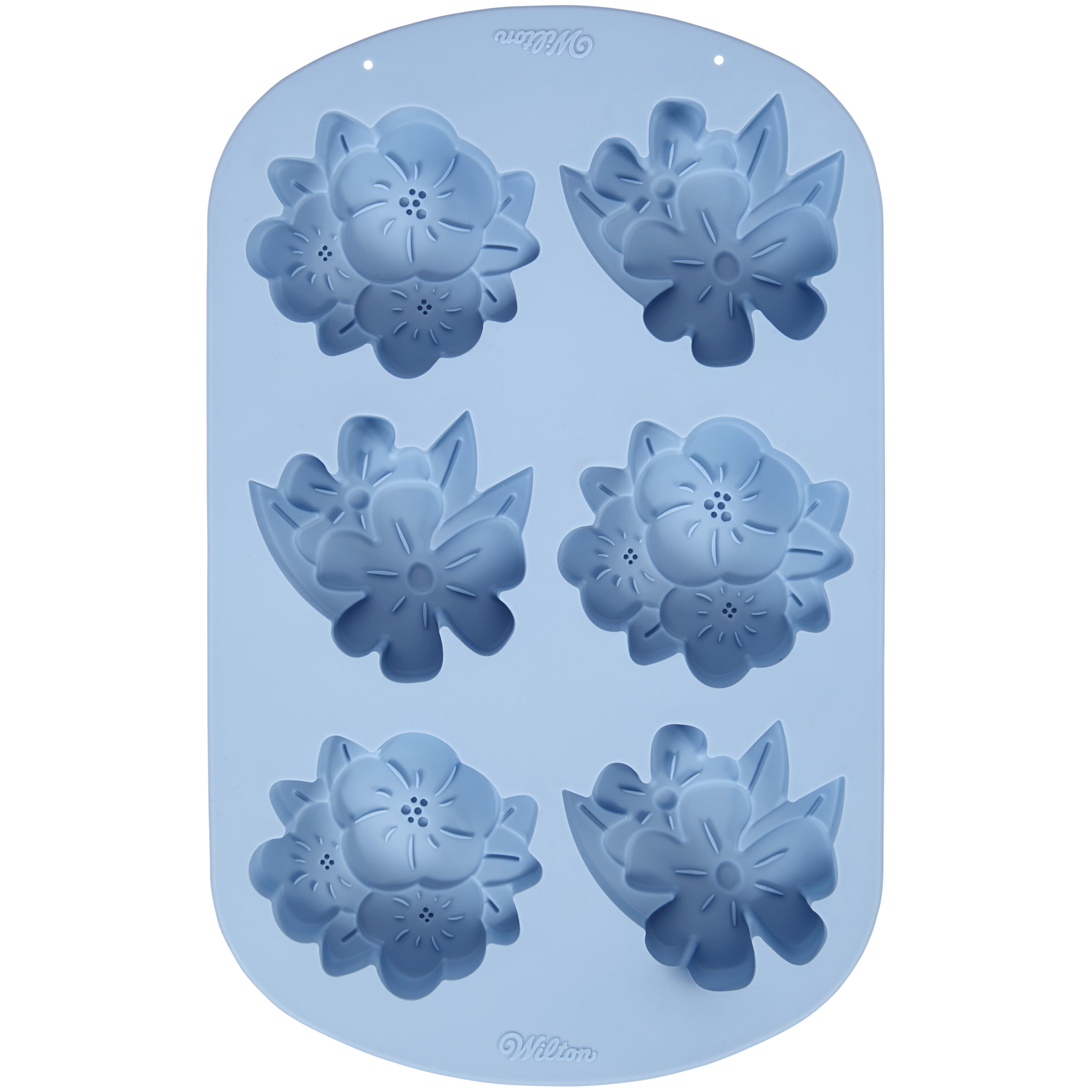 Wilton Floral Silicone Mold, 6Cavity