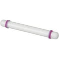 thumbnail image 1 of Wilton Fondant Rolling Pin, 1.22 x 9 in., Rings Included, 1 of 5