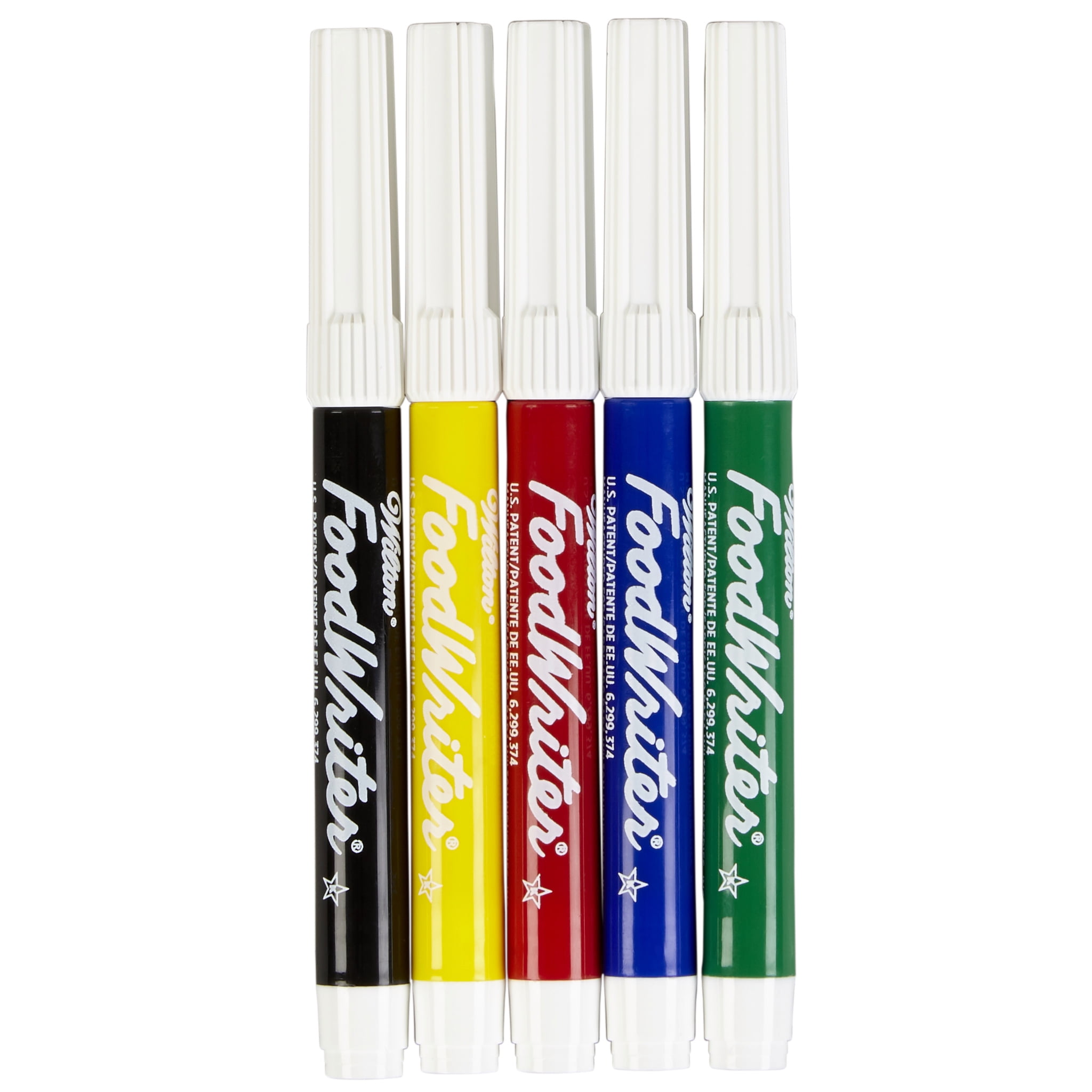 Wilton Candy Markers Edible Color Marker Set, 5-Piece