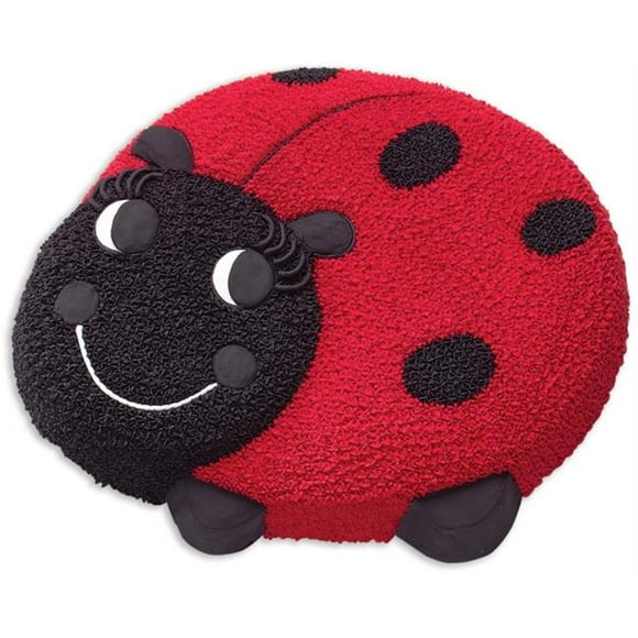 Wilton Fun Shaped Decorating Lady Bug 2 Layer Anodized Aluminum Baking Pan