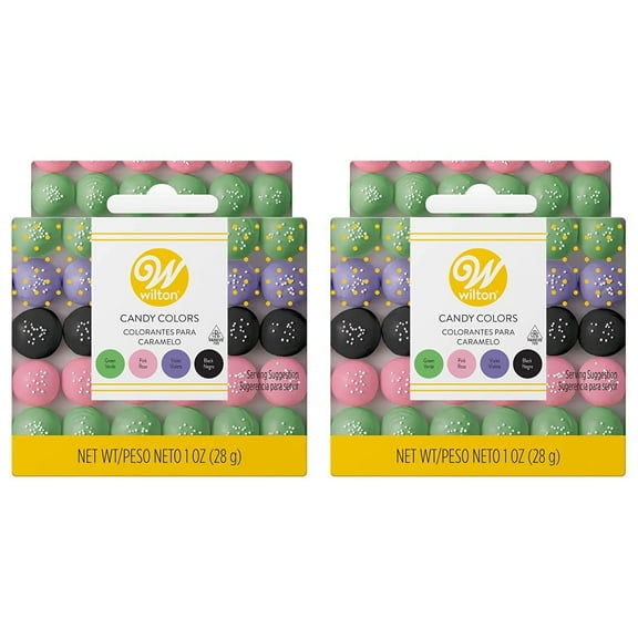 Wilton Garden Candy Color Set (Set of 4-1/4 oz bottles) (Pack of 2)