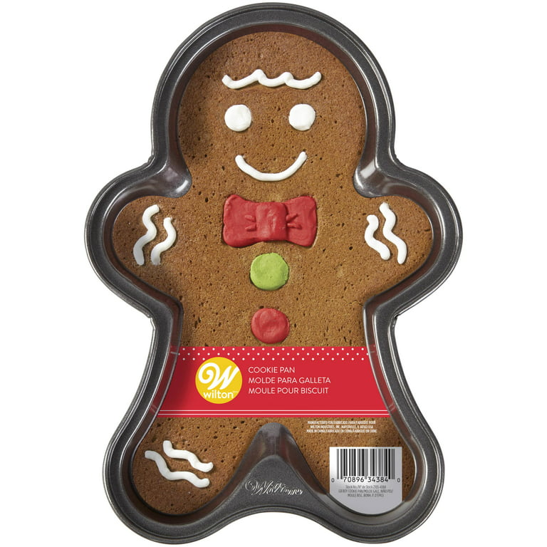 Wilton Gingerbread Boy Aluminum Non-Stick Cake Pan – 2105-8821