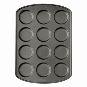 Wilton Muffin Top Pans 12-Cup Non-Stick Steel Muffin Pans