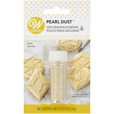 Wilton Gold Pearl Dust, 0.5 oz.